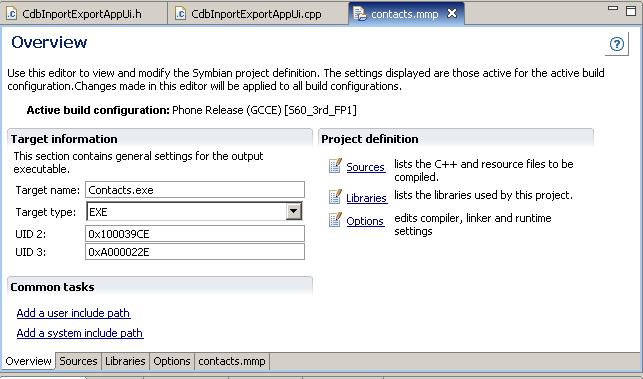 Carbide c++ mmp panel